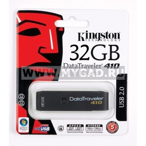 Индивидуальная usb-флэшка Кингстон Datatraveler 410 на 32 gb - купить на MyGad.RU
