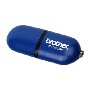 USB флеш-диск на 8 GB, синий, пластик, MG17015.BL.8gb с лого